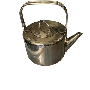 Macy's Silver Teapot with Handle